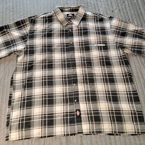 Button Up Short Sleeve Dickies Shirt